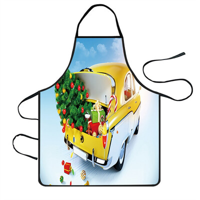 

Siaonvr Christmas Decoration Waterproof Apron Kitchen Aprons Dinner Party Apron