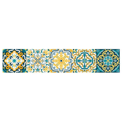 

Retro Tiles Wall Stickers Self-adhesive Decal for Bathroom Kitchen Decor