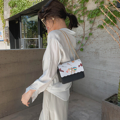 

Tailored Women Wild Messenger Bag Fashion One-Shoulder Small Square Bag