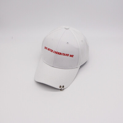 

Korean alphabet bend along hat Korean iron ring hat winter new baseball cap outdoor sunscreen sunshade