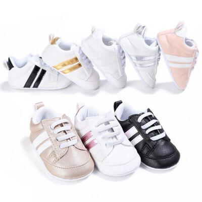 

Adorable Sneakers Newborn Baby Crib Shoes Boys Girls Infant Toddler Soft Sole