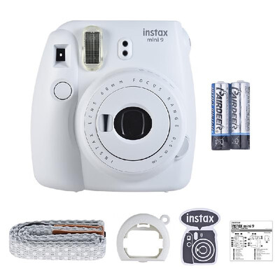 

Fujifilm Instax Mini 9 Instant Camera Film Cam with Selfie Mirror 2pcs Battery Lime Green