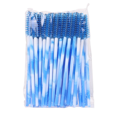 

New 50Pcs Eyelash Brushes Makeup Brushes Disposable Mascara Wands Applicator Spoolers Eye Lashes Cosmetic Brush Makeup Tools