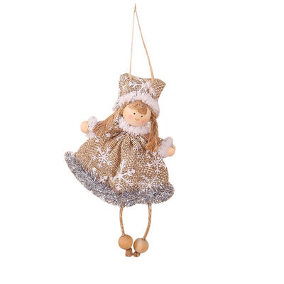 

Christmas Wooden Linen Hanging Decoration Home Cute Ornament For Christmas Tree Festival Party Accessories