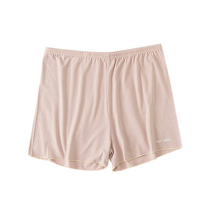 

Women Casual Modal Cotton Blend Stretchy Solid Color High Waist Stretchy Ultra Thin Shorts