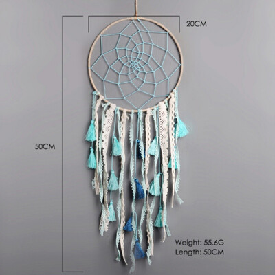 

Wind Chimes Handmade Dream Catcher Gradient Tassel Dreamcatcher Wind Chimes Car Pendant Wall Hanging Ornaments