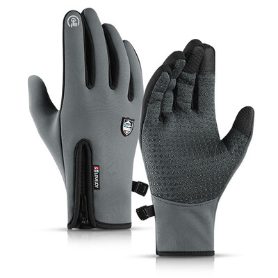 

Outdoor Windproof Full Finger Anti-skid Touch Screen Waterproof Winter Gloves