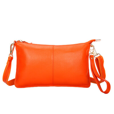 

Fashion Women Rectangle Solid Color Zip Wristlet Handbag Crossbody Shoulder Bag