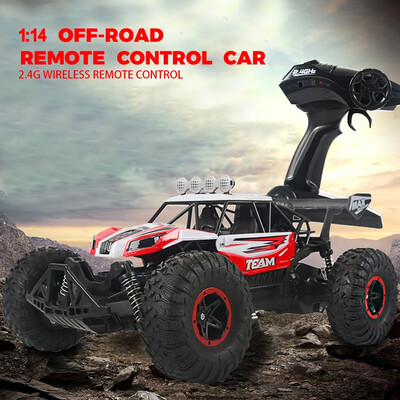 

Siaonvr 114 24G Two-Wheel Drives High-Speed Off-Road Wireless Remote Control Car