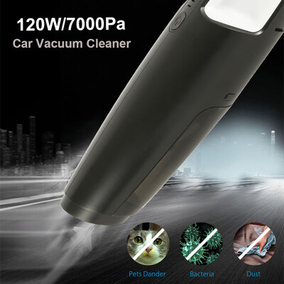 

7000Pa Powerful Suction Wet Dry Cleaner Lightweight Handheld Vacuums