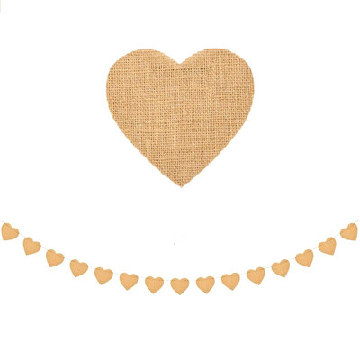 

15pcs Burlap Banner Diy Party Decor For Birthday Wedding Birthday Party Baby Shower And Graduation Diy Hanging Decoration