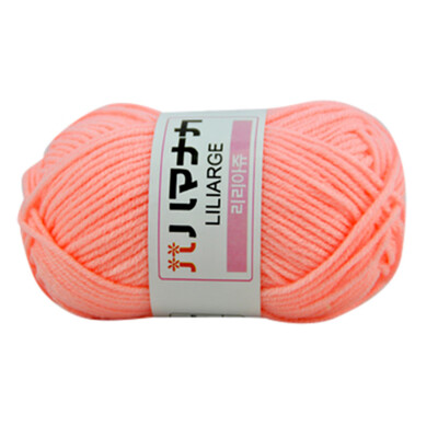 

Gobestart 1PC 25g Chunky Colorful Hand Milk Cotton Knitting Crochet Knitwear Wool A