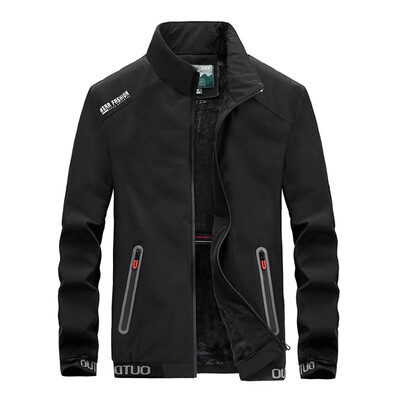 

Gobestart Mens Autumn Winter Casual Solid Turn-down Collar Jacket Coat