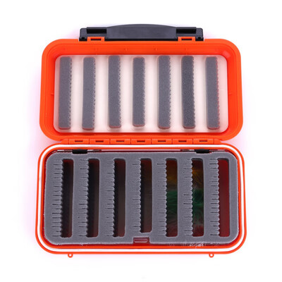 

Double Layer 5 6 Grid Fishing Tackle Box Waterproof Auto Open Multi Separate Compartments Organization Case Box