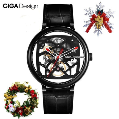 

CIGA Design watch round fashion creative waterproof ultra-thin business skeleton mechanical watch automatic mechanical watch men&women