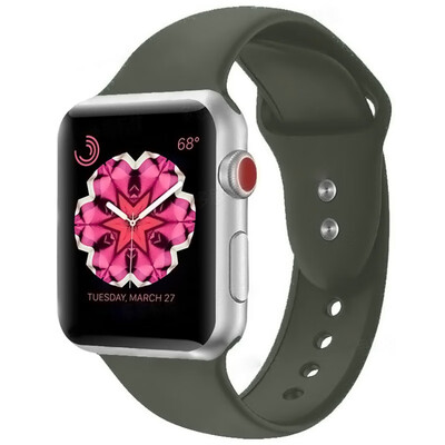 

38mm 42mm Replacement Sports Silicone Strap Band for Apple Watch iWatch 432