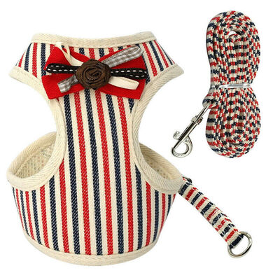 

Breathable Mesh Small Dog Pet Harness&Leash Set Puppy Vest For Dog Cat Hot