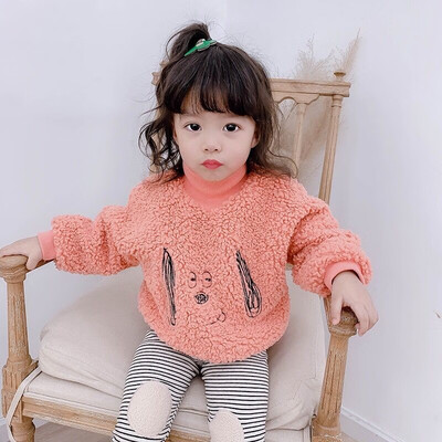 

New Autumn Baby Boys Girls Clothes Cotton Cartoon Dog Print Sweatshirt Children Kids Sportswear Winter Warm Infant Clothes