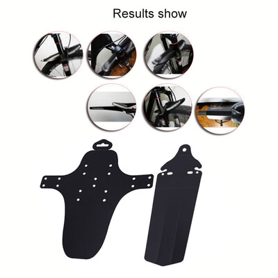 

Mountain Bike Bicycle Front Rear Fenders Mud Guard Mudguard Cover Portable