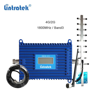 

Lintratek 4G Band 3 cellular Signal Booster 70db Repeater 1800 mhz LTE Amplifier Cell Phone booster Mobile Phone 4G Amplifier