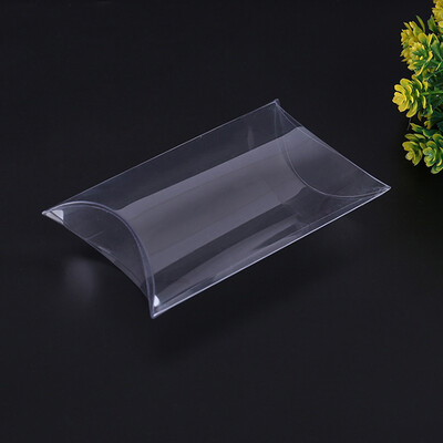 

50Pcs Transparent Candy Box Pvc Pillow Wedding Gift Box