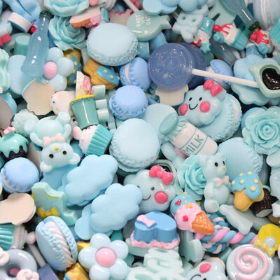 

30PCS Cute Resin Blessing Bag DIY Accessories For Children Decoration Crafts For Phone Case