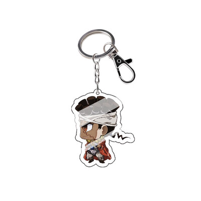 

Fat Bear Anime JoJos Bizarre Adventure Part 5 Golden Wind Acrylic Keychain Keyring
