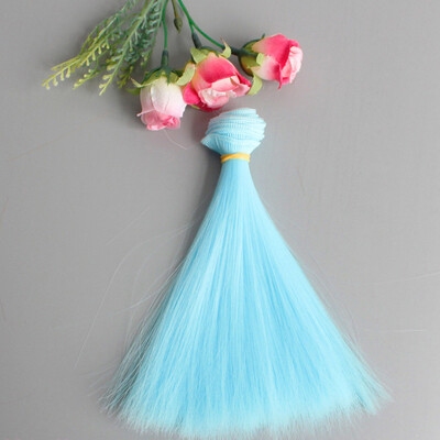 

Siaonvr 1PC Fashion 15X106Cm Wholesale Straight Hair Hair For DIY BJD Wig Doll