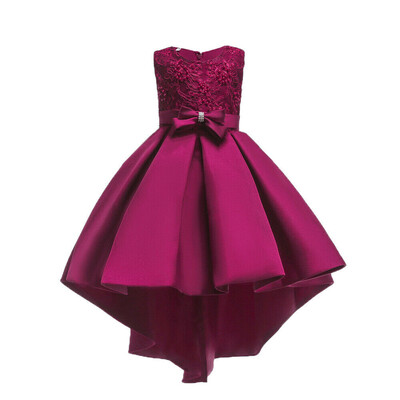 

New Baby Princess Girls Dress Christening Lace Wedding Party Kids Clothes 0-24M