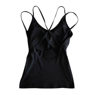 

Fashion Sexy Women Modal High Elasticity Long Bottomed Tank Top Summer Women Soft Vest