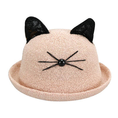 

Fashion Cute Cartoon Cat Baby Boys Girls Hat Soft Sun Cap Baby Summer Hats Newborn Baby Boy Caps
