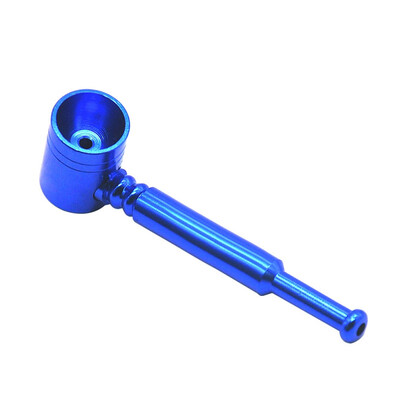 

Metal Zinc Alloy Smoking Herb Pipe 91MM Metal Bowl Pipe Detachable Tobacco Weed Straight Pipe Tobacco Pipes & Accessories