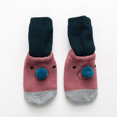 

Cartoon Newborn Kids Baby Girls Boys Anti-Slip Warm Socks