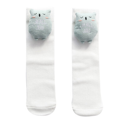 

Baby Girl Cute Cute Cartoon Socks Tights Candy Color Cotton Long Socks Party Infant Children Soft Crib Leg Warmer Pads