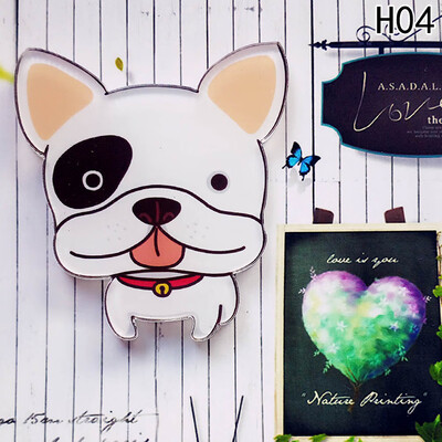 

Charm Pet Dogs Pendant Badge Decorated Pins Cartoon Cute Brooches Phone Shell Paste Dual Use To Act Role Of Men And Women Gift