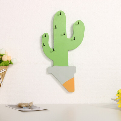 

〖Follure〗Creative Multi-purpose Newest Cactus Plants Wall-mounted Storage Key Hook