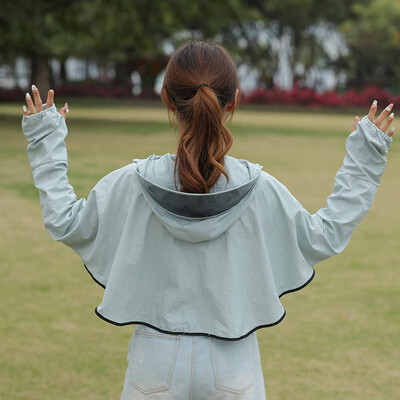 

Sunscreen womens short 2019 summer Korean version of the new sunwear fairy jacket uv-free matching sunprotection shirt