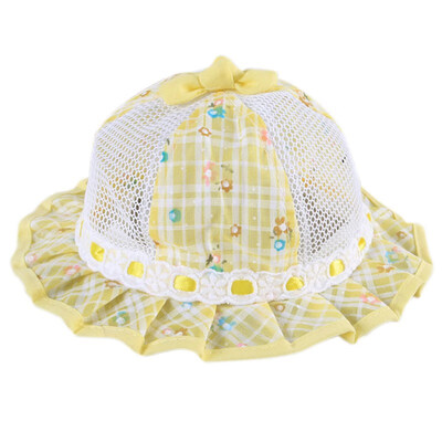 

Baby Hat Bowknot Summer Bucket Hats For Girls Toddler Hats Mesh Infant Sun Cap