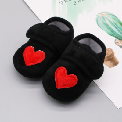 

Autumn Newborn Shoes Baby Boys Girls Anti-Slip Cute Heart Print Walking Shoes Toddler Soft Soled Sneakers Shoes for baby