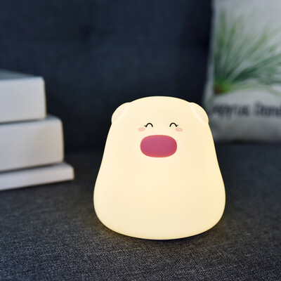 

〖Follure〗Lovely Cute Pig Night Light Bedroom Decor Mini LED Lamp Bulb