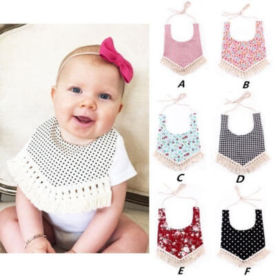 

New Baby Kids Bibs Waterproof Saliva Towel Dribble Triangle Bib Feeding Bandana