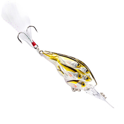 

Fishing Lure Wobbler ABS Engineering Plastic Artificial Hard Bait Carbon Steel Hooks Fishing Tackle Fake Bait About 11cm