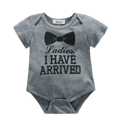 

Newborn Baby Bodysuit Letter Print Baby Boys Girls Clothes Bodysuit Jumpsuit Clothing Outfit 0-12Months