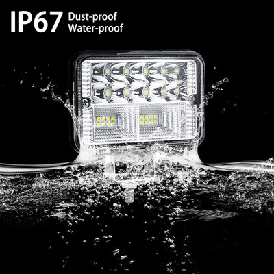 

78W LED 26LED Work Light IP67 Waterproof Offroad Flood Lamp Fog Light