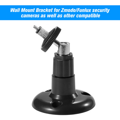 

1 Pack Adjustable Mount Wall Table Ceiling Security Bracket for ZmodoFunlux Camera White