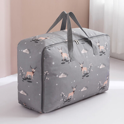

Toponeto Home Quilt Blanket Foldable Moisture Proof Dust-Proof Zipper Storage Bag