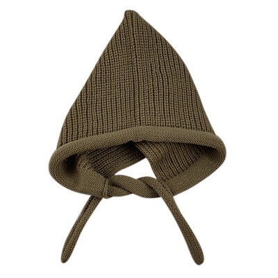 

Newborn Baby Hat Boys Girls Cute Autumn Winter Warm Kids Baby Solid Print Hats Knitting Wool Hemming Caps Sweet Protection