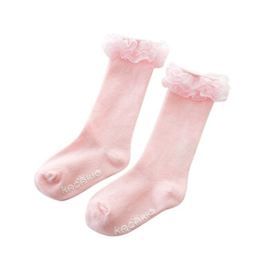 

Kids Baby Toddler Girl Princess Soft Cotton Lace Knee Length Warm Cute Socks
