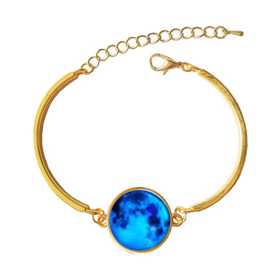 

Night Luminous Series Wind Fashion Silver Plating Jewelry Floweriness Star Sea Night Luminous Bracelet