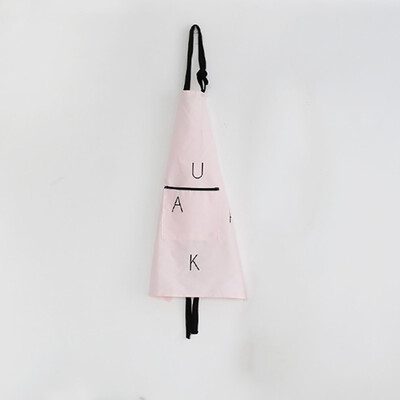 

Sleeveless Kitchen Cotton Aprons Brief Nordic Style With Adjustable Neck Strap Pockets for Antifouling BBQ Baking Cooking